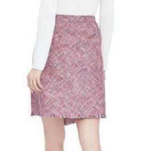 Banana Republic Faux Wrap Fringed Skirt - Picture 8 of 8